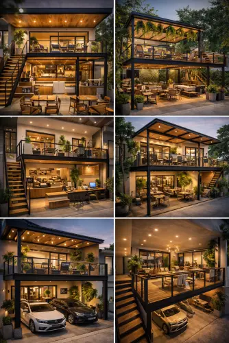 Mezannine Cafe Modern di Cawang