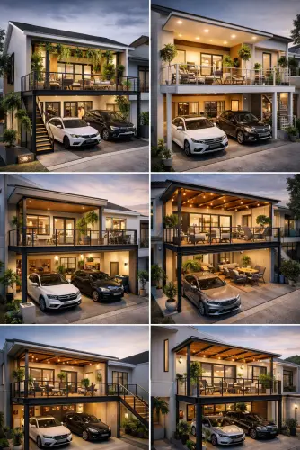 Mezannine Teras Rumah Keren di Cawang
