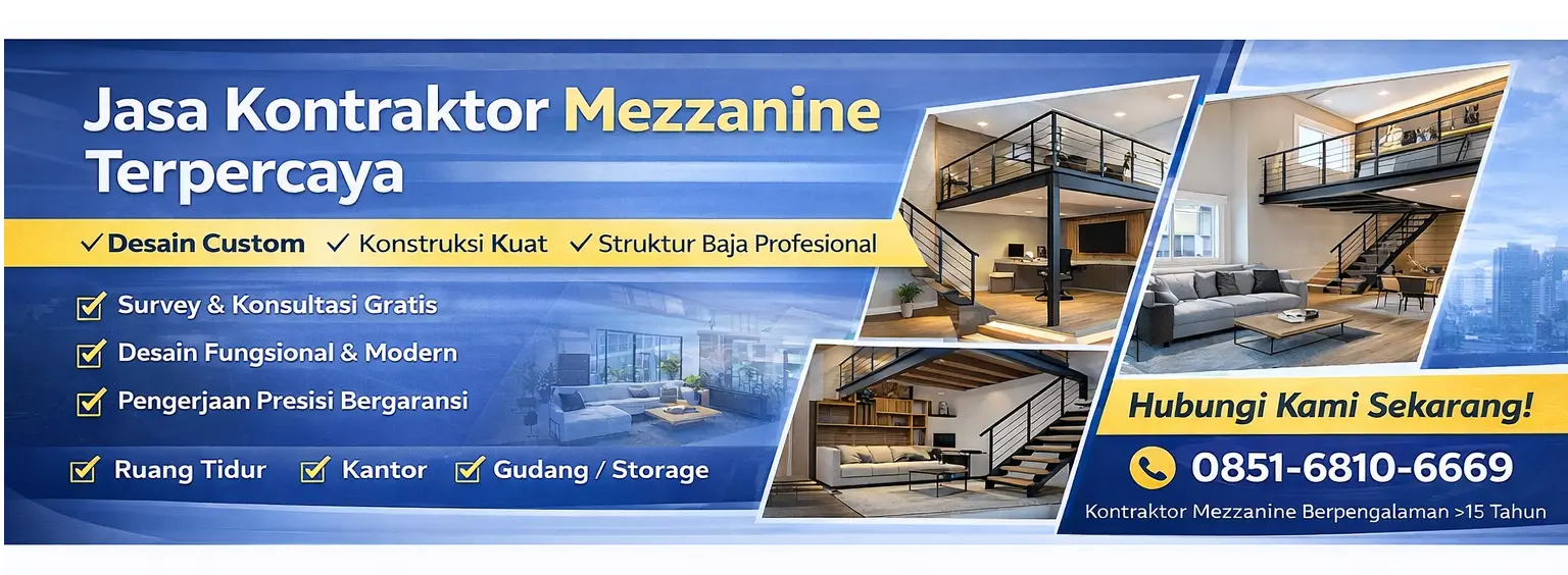 Jasa Pembuatan Mezzanine cawang Bergaransi